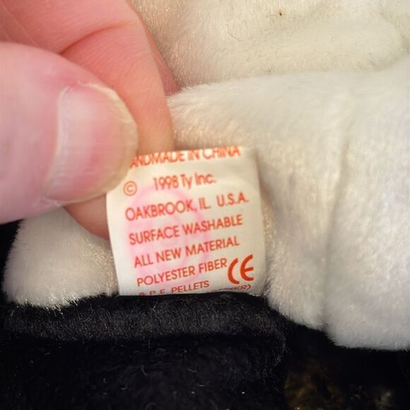 Ty Beanie Babies: Fortune the Panda Bear 1997 Vintage- NWT - Picture 8 of 8